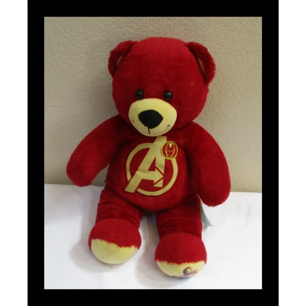Build A Bear Workshop Red Avengers Ironman Plush Teddy Bear 16